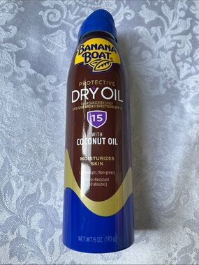 NWT Banana Boat Protective Dry Oil SPF 15 - Coconut Oil